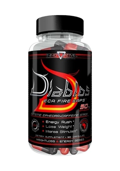 Innovative Labs Diablos Eca Fire Extreme Fat Burner 90 Kapsul