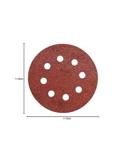 Sta32007 Zımpara, Kırmızı, 5 Adet, 80g 115 Mm