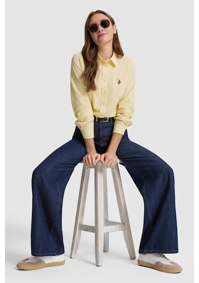 U.S. Polo Assn. U.s. Polo Assn. Kadın Mavi Pantolon Jean 50325199-dn0013 Blue Rınse