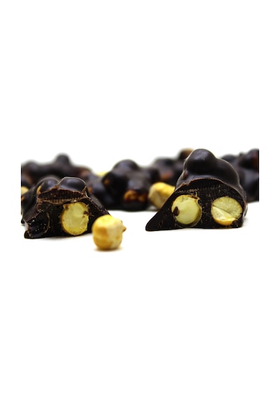 Dark Brown Roş Çikolata Ağın Leblebili Bitter Roche Çikolata Tatlı Tuzlu Lezzet 250 Gram