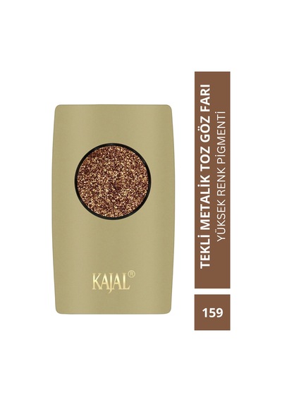 Kajal Metalik Işıltılı Toz Göz Farı Eyeshadow No:159