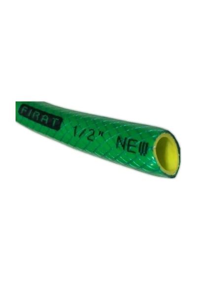 Fırat New Garden 1/2 Örgülü Bahçe Hortumu 5 Mt