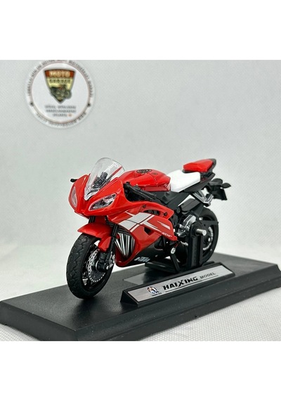 Yamaha R6 Maket - 1:18 Diecast Model Motosiklet