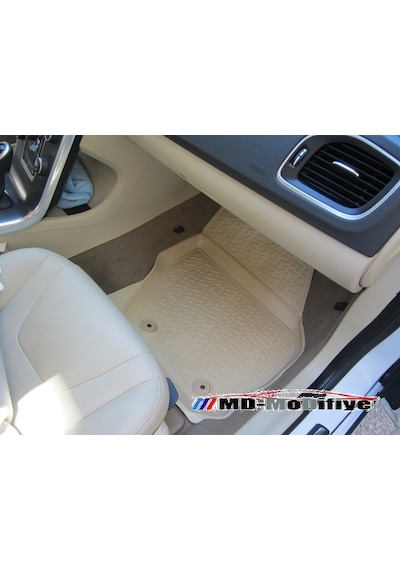 Volvo S60 Krem Paspas. Volvo S60 Bej 3D Havuzlu Paspas. 2010 Ve Ü