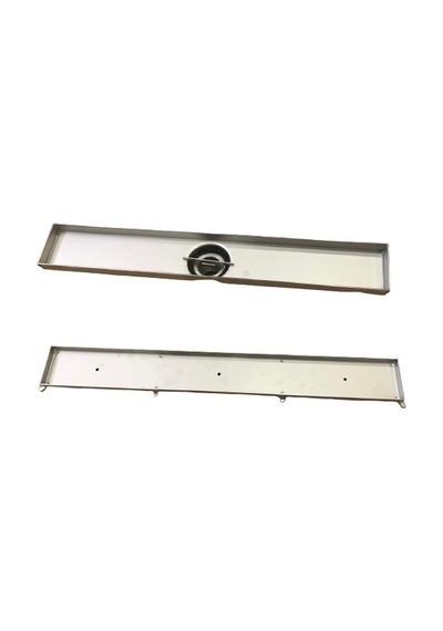 Acoflexdrain Pslnmz Çelik Duş Kanalı 58.5Cm Seramik Uyumlu Izgara