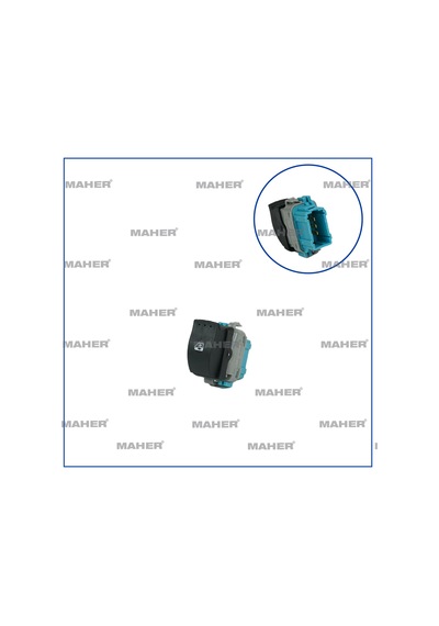 Renault Master Kangoo / Dacia Duster Cam Açma Düğmesi Sağ Tekli