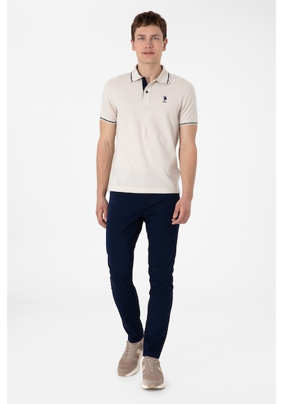 U.S. Polo Assn. Erkek Lacivert Kanvas Pantolon 50309126-VR033