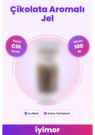 Su Bazlı Ve Renksiz Çikolata Aromalı Kayganlaştırıcı Jel İyimor