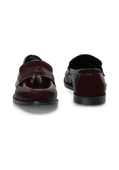 Butigo 25k-2020 Bordo Kadın Loafer 000000000102042783