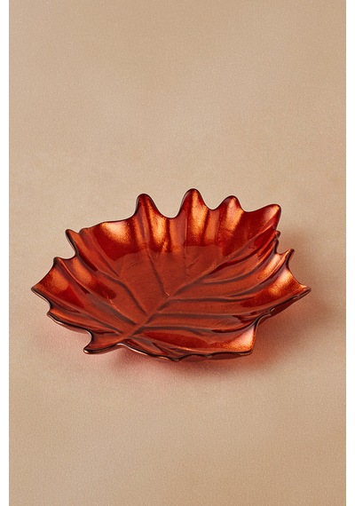 Karaca Çınar Pasta Tabağı 22 Cm Kiremit