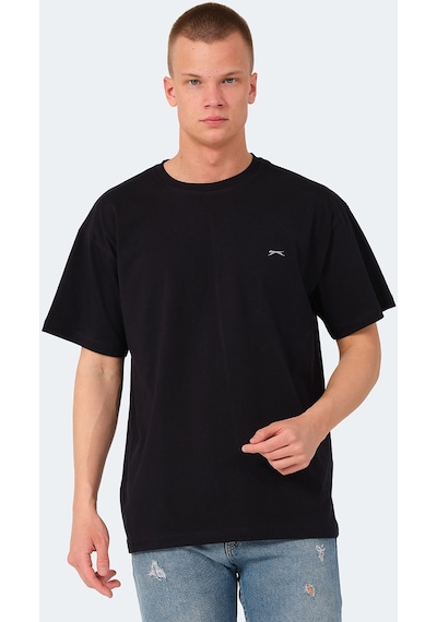 Slazenger KULANA Oversize Erkek Oversıze Lacivert Tişört