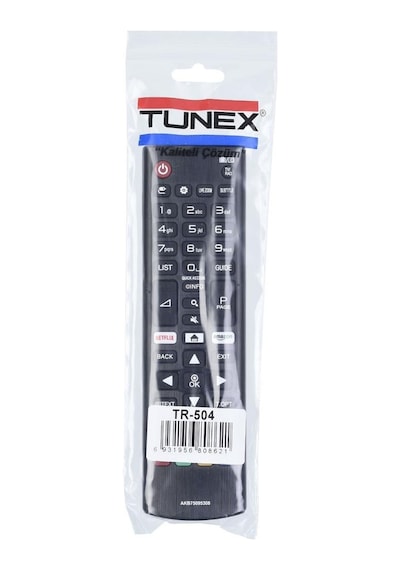 Tunex LG Uyumlu Netflix Amazon Tuşlu Led Tv Kumanda HLG417 Tr-504
