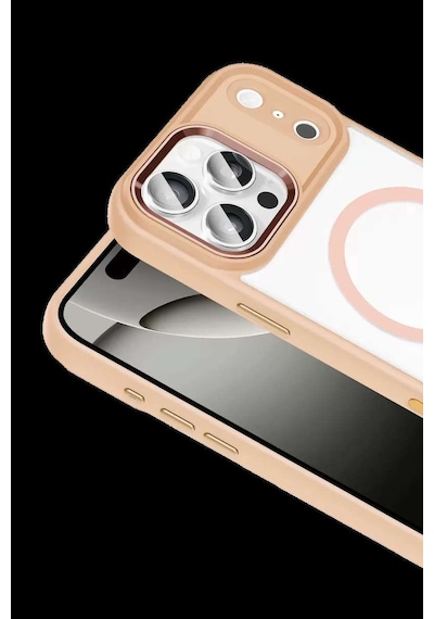 İphone 17 Pro Max Terea Magsafe Kapak - Pembe