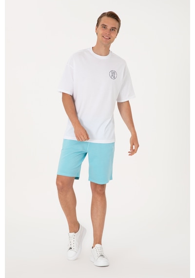 U.s. Polo Assn. Erkek Aqua Şort Örme 50298037-vr007 Aqua