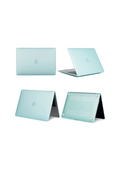 Apple Uyumlu MacBook Air M1Işlemci 2020 A2337 13" Hardcase Kılıf Kapak Siyah