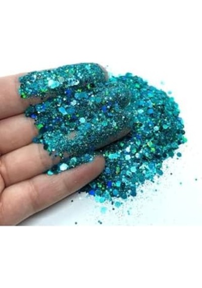 Chunky Glitter 4gr Holografik Reçine Tırnak Makyaj Glitter