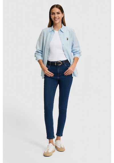 U.S. Polo Assn. U.s. Polo Assn. Kadın Koyu Mavi Pantolon Jean 50325036-dn0023 Dark Blue