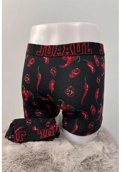 Juann Raul Desenli Erkek Boxer