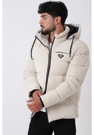 Stilkombin Cep Fermuarlı Armalı Nova Kışlık Şişme Mont Pldp 2959-nm 50451 Haki