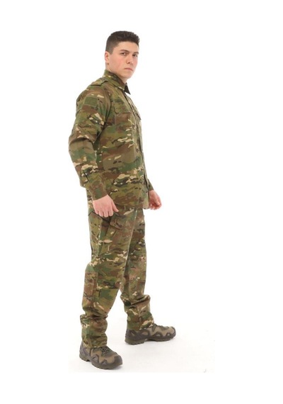 Erkek&kadın Outdoor Taktik Gömlek Pantolon İkili Takım Multicam - 615509040 Multicam