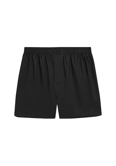 Yohannes Club Erkek Pamuklu Poplin Boxer, Üçlü Paket, Siyah-lacivert-mavi, % 100 Pamuklu Poplin Kumaş Siyah - Lacivert - Mavi