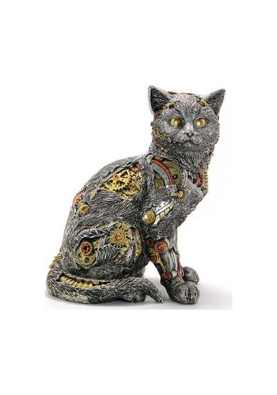 River World Seri B Figürü Kedi Steampunk Polyester 05316329