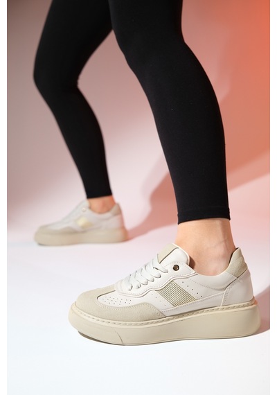 Luvishoes Beıce Bej Kadın Spor Ayakkabı Bej