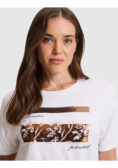 Pierre Cardin Beyaz Comfort Fit Tişört 50319850 Vr013