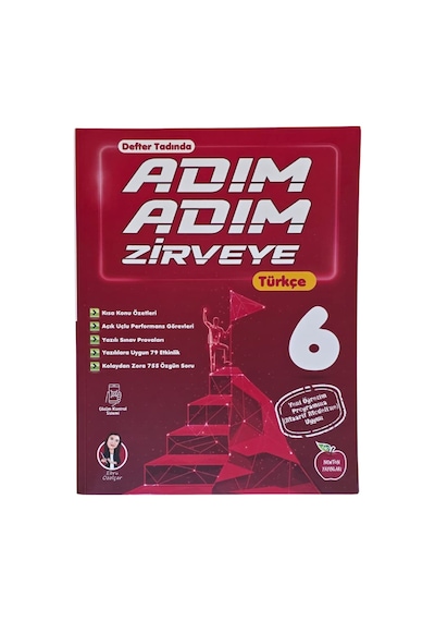 Adım Adım Zirveye 6. Sınıf Türkçe Defter Tadında, Video Çözüm...