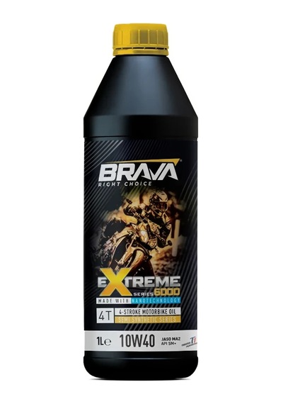 Brava Extreme 6000 4t 10w40 Semi Synthetıc Motosiklet Yağı Sm+ 1lt