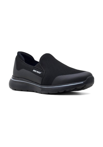 King Paolo 1201 Comfort Erkek Spor Ayakkabı Siyah