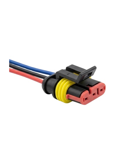 Super Seal Konnektör Kablolu Takım - Erkek/dişi 3 Pin