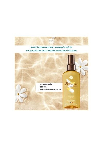 Monoi Bronzlaştırıcı Kuru Yağ 125 Ml Ve Besleyici Vücut Yağı 100 Ml Set Yoğun Nem Ve Tropikal Bakım
