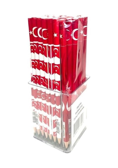 Fatih Kurşun Kalem Türkiye - 72'li Paket Çok Renkli