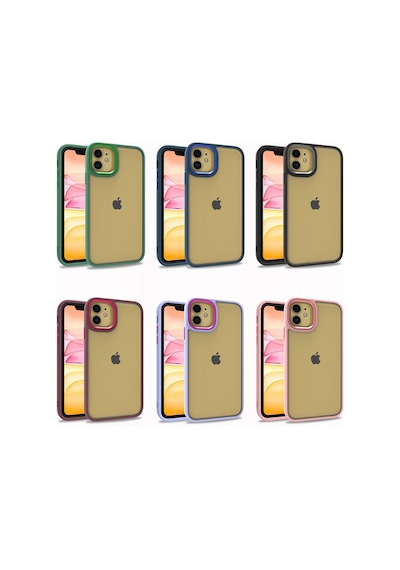 Zore İphone 11 Uyumlu Nvth Flora Kılıf-rose Gold