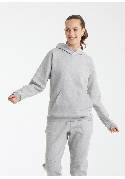 Blackspade Kadın Sweatshirt 80015 - Gri