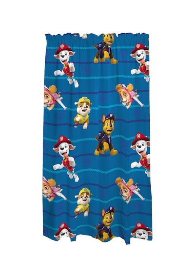 Çocuk Odası Pencere Perdesi Perde Seti, 208 Cm X 213 Cm, Paw Patrol