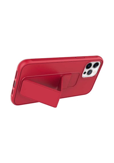 Apple Uyumlu iPhone 12 Pro Kılıf Zore Qstand Kapak Gri