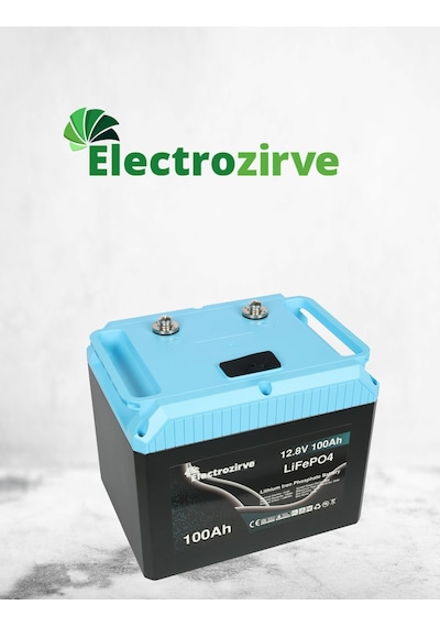 100 Amper Lityum Akü 12.8v Lifepo4 Akü
