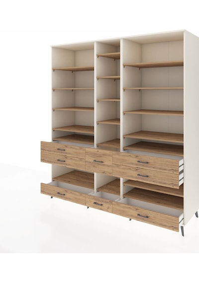 Kronos Dolap 19 Raflı 8 Çekmeceli 220x59x243 Aytaşı-çam/çam Atlas Çam/atlas Çam Kronos Dolap 19 Raflı 8 Çekmeceli 220x59x243 Aytaşı-çam/çam Atlas Çam/atlas Çam