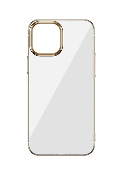Baseus Glitter Apple Uyumlu iPhone 12/12 Pro Şeffaf Lüx Silikon Kılıf Soft Tpu