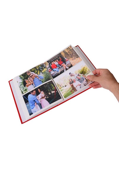 200 Lük Pencereli Deri Fotoğraf Albümü 10 15 Cm 21 Fotoğraf Baskısı Dahil