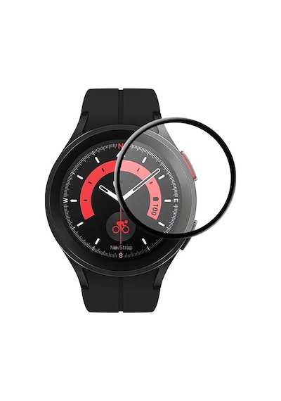 Newface Samsung Galaxy Uyumlu Watch 4 42mm Polymer Nano Ekran Koruyucu Semeglbl - 69 - Şeffaf