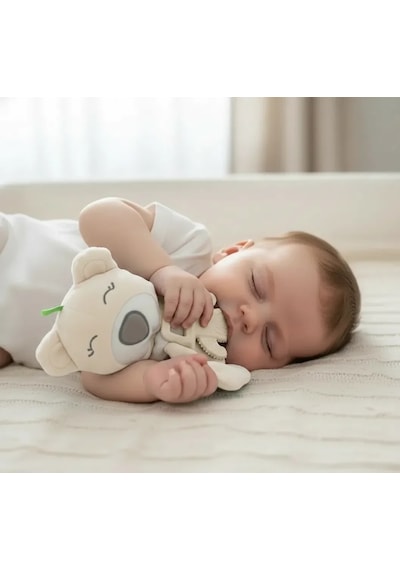 Babyjem Diş Kaşıyıcılı Uyku Arkadaşım Ekru
