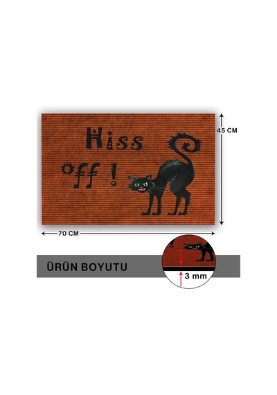 Tr Tasarımlı Dekoratif Kapı Önü Paspas, Dış Mekan/ev İçi/banyo/mutfak/yatak Odası/giriş Paspasları Kiss Of, Diğer