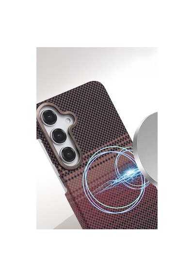 Galaxy  Uyumlu  A54 5g Vega Magsafe Kapak - Gri