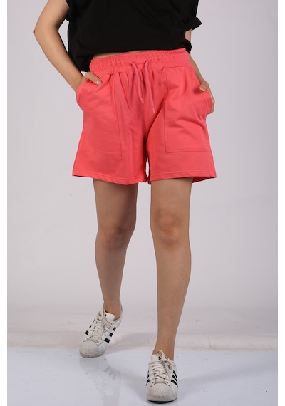 Madmext Mad Girls Fuşya Şort Mg1185