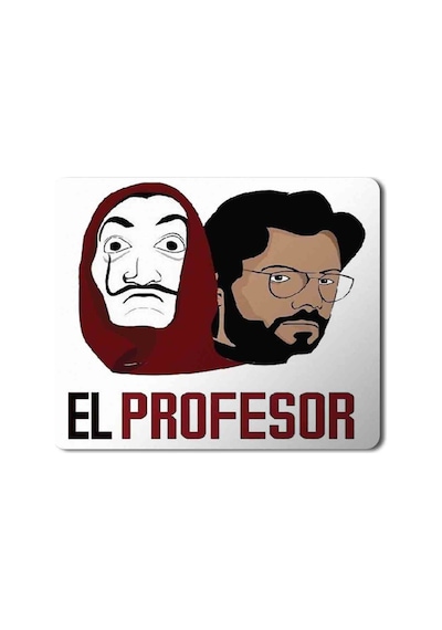 La Casa De Papel El Profesor Mouse Pad Mousepad