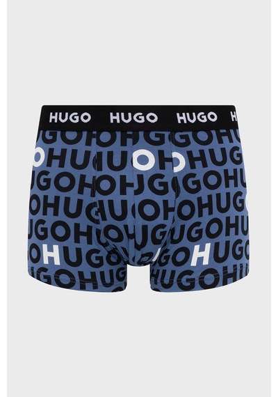 Hugo Erkek Boxer 50532550 976 Mavi-siyah Mavi-siyah