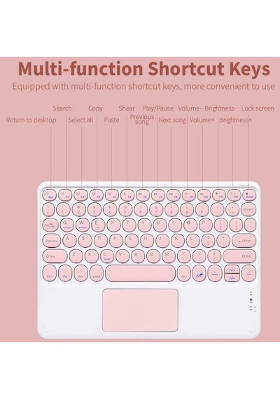 Valkyrie Kablosuz Touchpad Bluetooth Klavye Valkyrie Kablosuz Touchpad Bluetooth Klavye